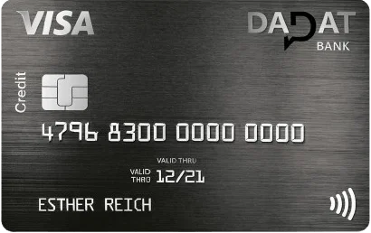 DADAT Visa Gold from DADAT