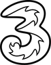 Drei (3) logo